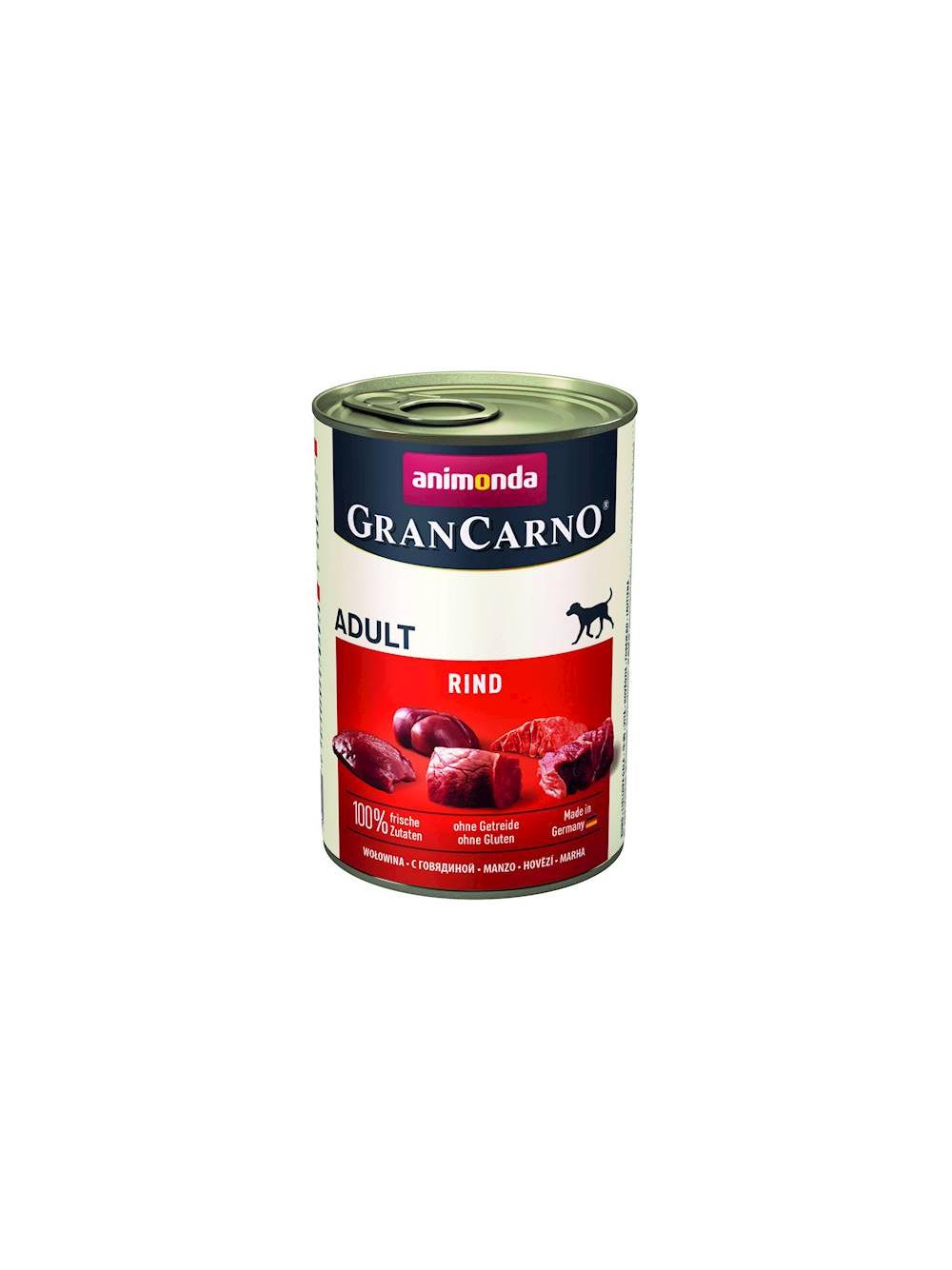 ANIMONDA GranCarno Adult Dog smak: Wołowina 6x400g