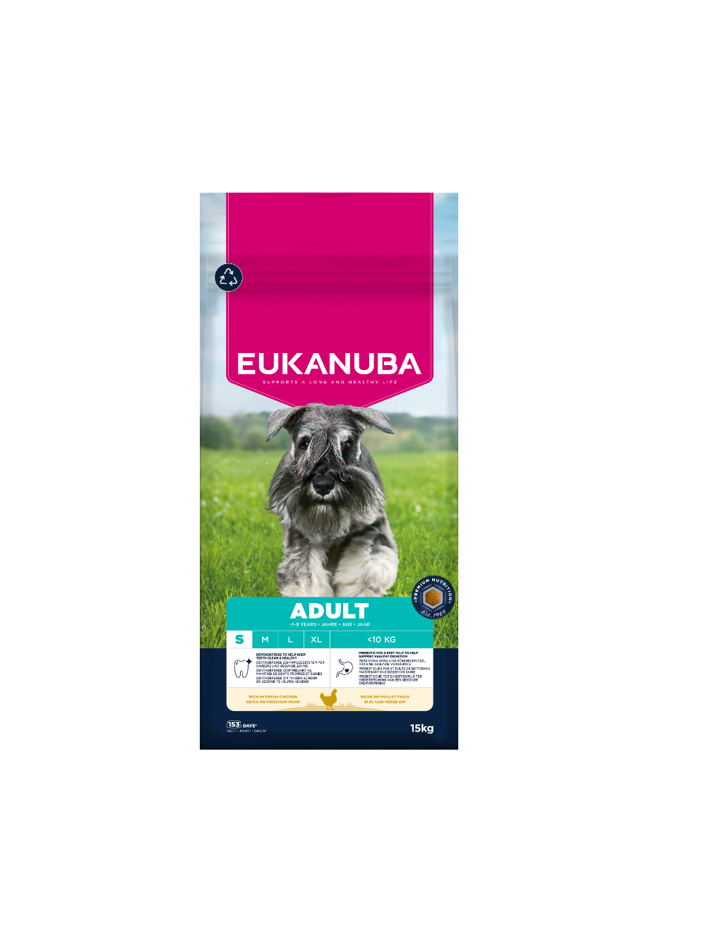 EUKANUBA Adult Small Breed Chicken 15kg