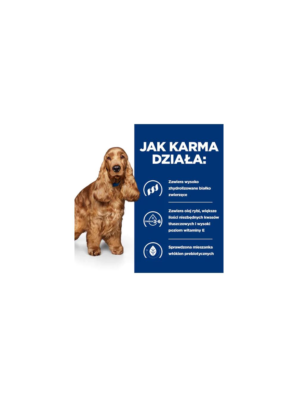 HILL'S PD Prescription Diet Canine z/d Food Sensitivities 9,6kg/Opakowanie uszkodzone (7351,7354,9525)
