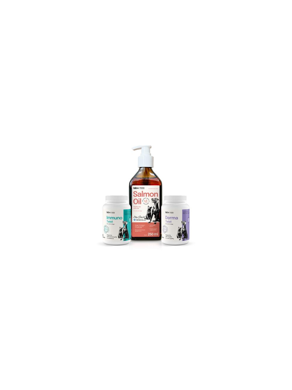 Lab-v Pet Care Box MEDIUM – Zestaw prezentowy dla psa i kota