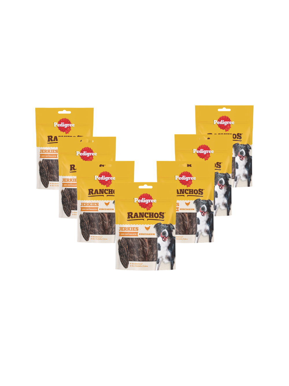 PEDIGREE Ranchos Originals 7x70g - przysmak dla psów z kurczakiem
