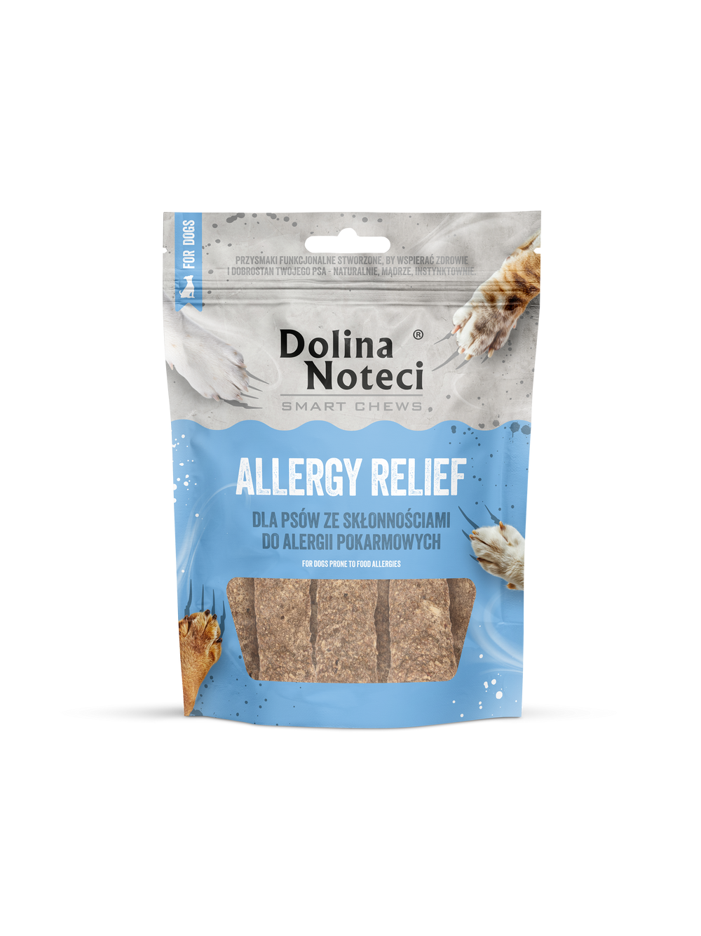 DOLINA NOTECI Smart Chews Allergy Relief przysmaki dla psa 100g 3+1 GRATIS!