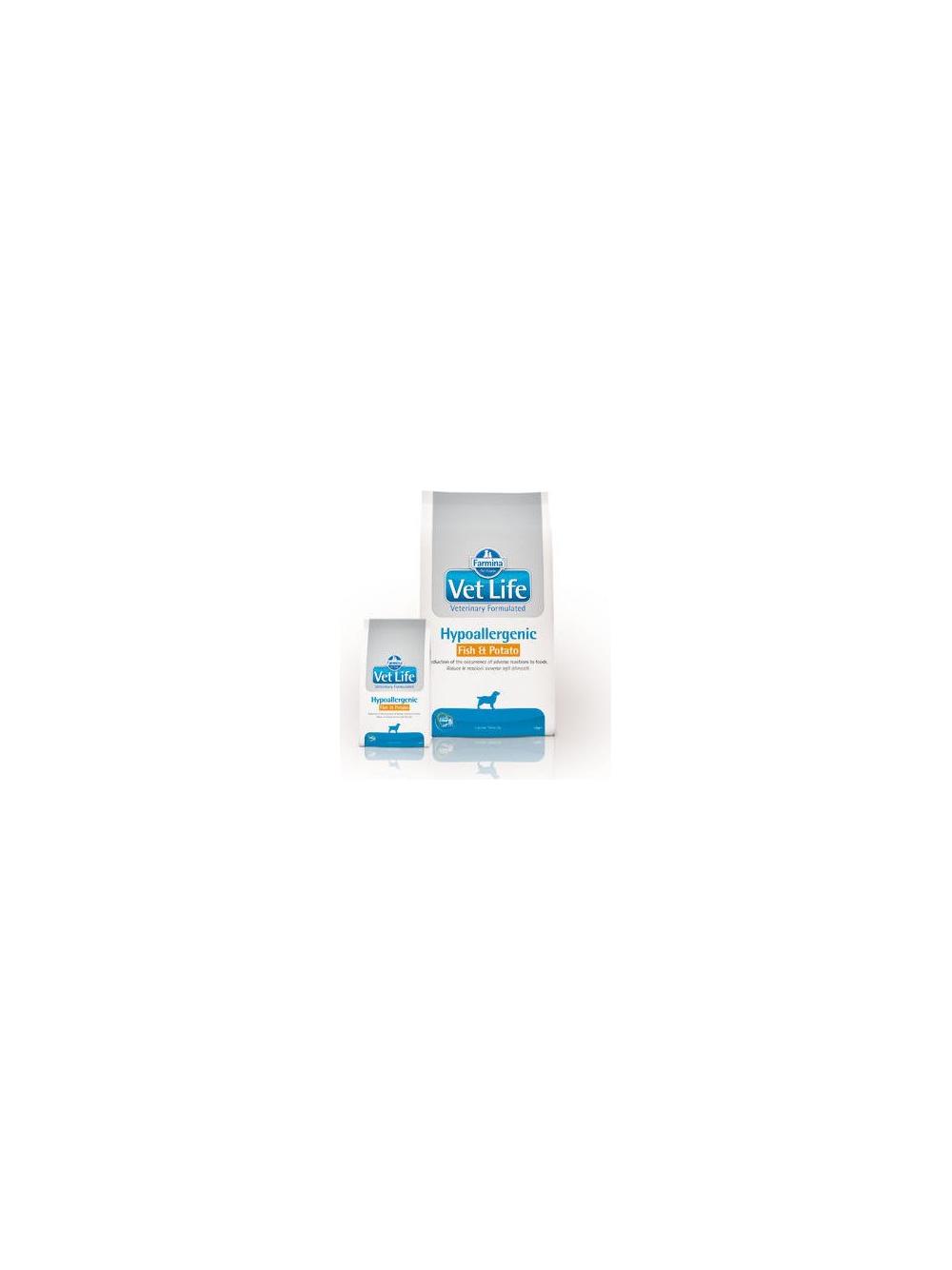 FARMINA Vet Life Dog Hypoallergenic Fish & Potato 2kg/Opakowanie uszkodzone (8162) !!!