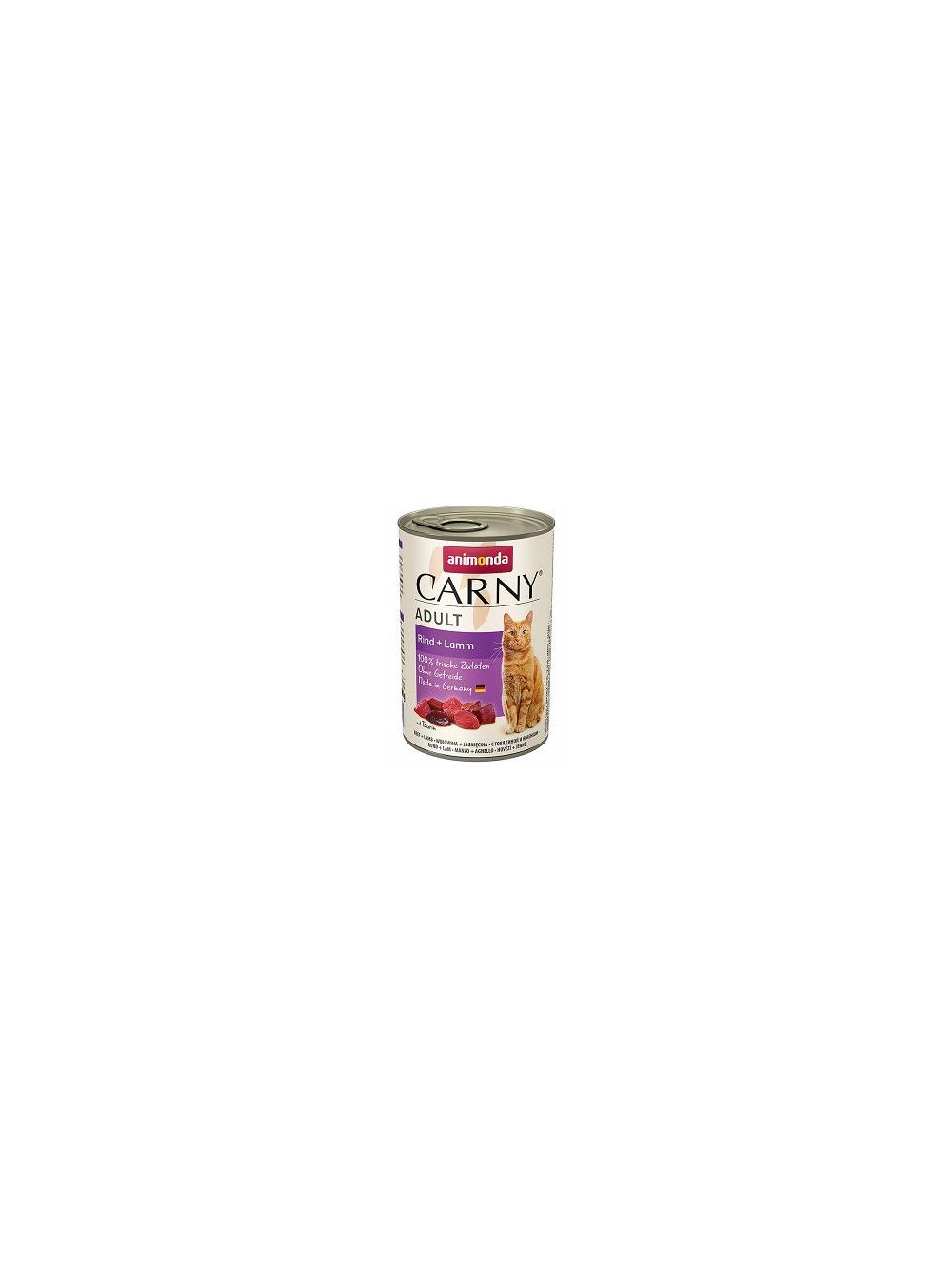 ANIMONDA Cat Carny Adult smak: wołowina i jagnięcina 18x400g
