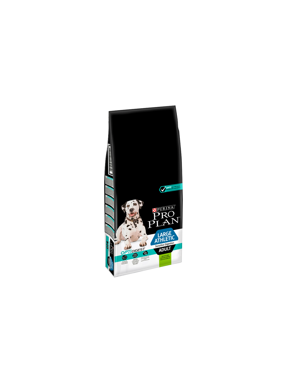 Purina Pro Plan Large Adult Athletic Optidigest, jagnięcina i ryż 14kg  + niespodzianka dla psa GRATIS!