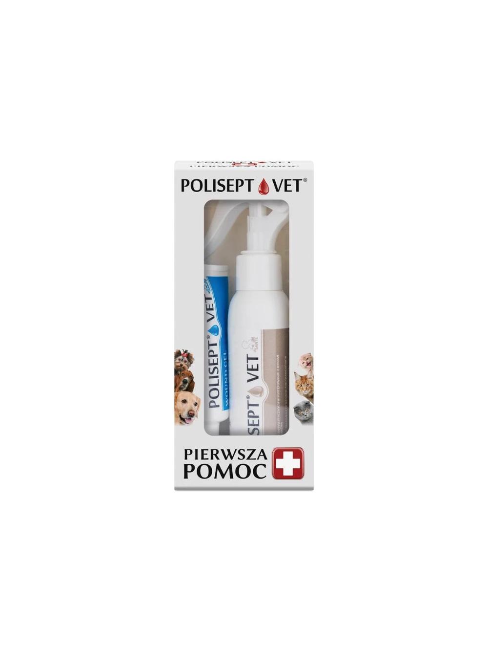 JM SANTE Polisept Vet Apteczka - pierwsza pomoc dla psów i kotów