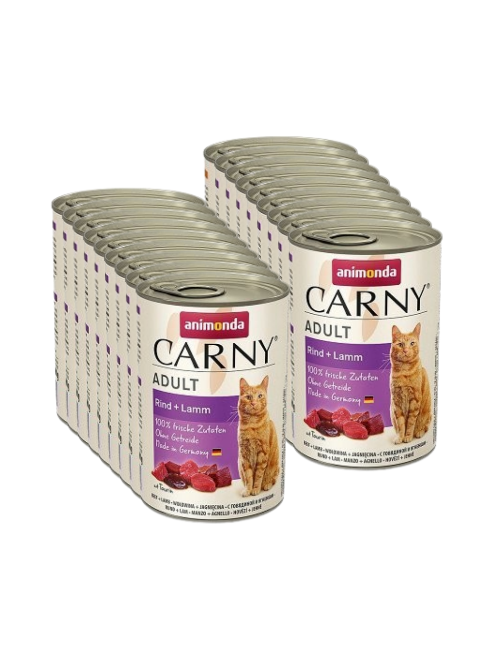 ANIMONDA Cat Carny Adult smak: wołowina i jagnięcina 18x400g