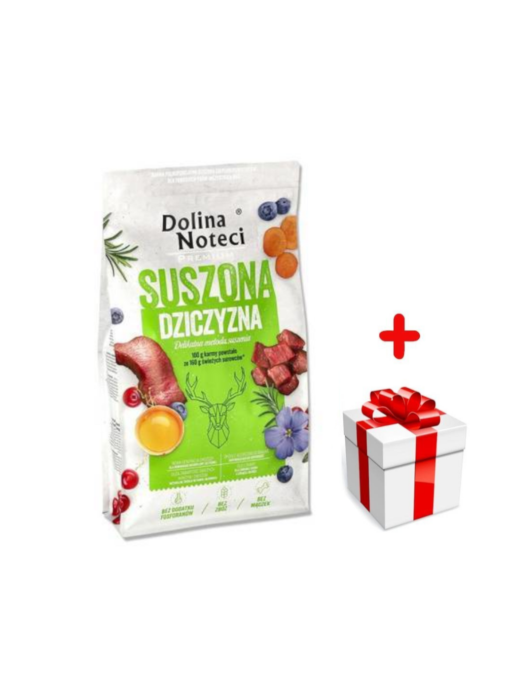 DOLINA NOTECI Premium Dziczyzna- karma suszona dla psa 9kg + niespodzianka dla psa GRATIS!