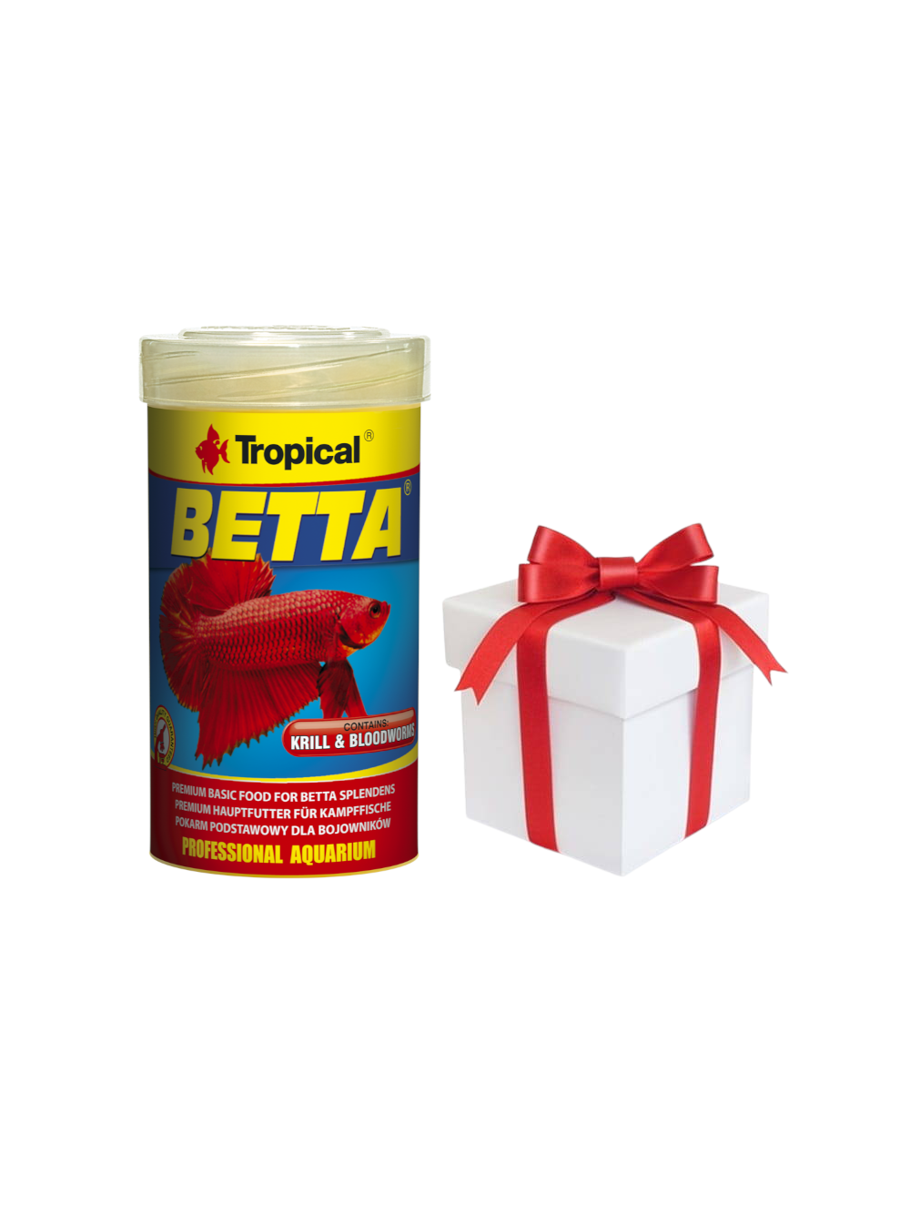 TROPICAL Betta 100ml + próbka karmy dla rybek Tropical