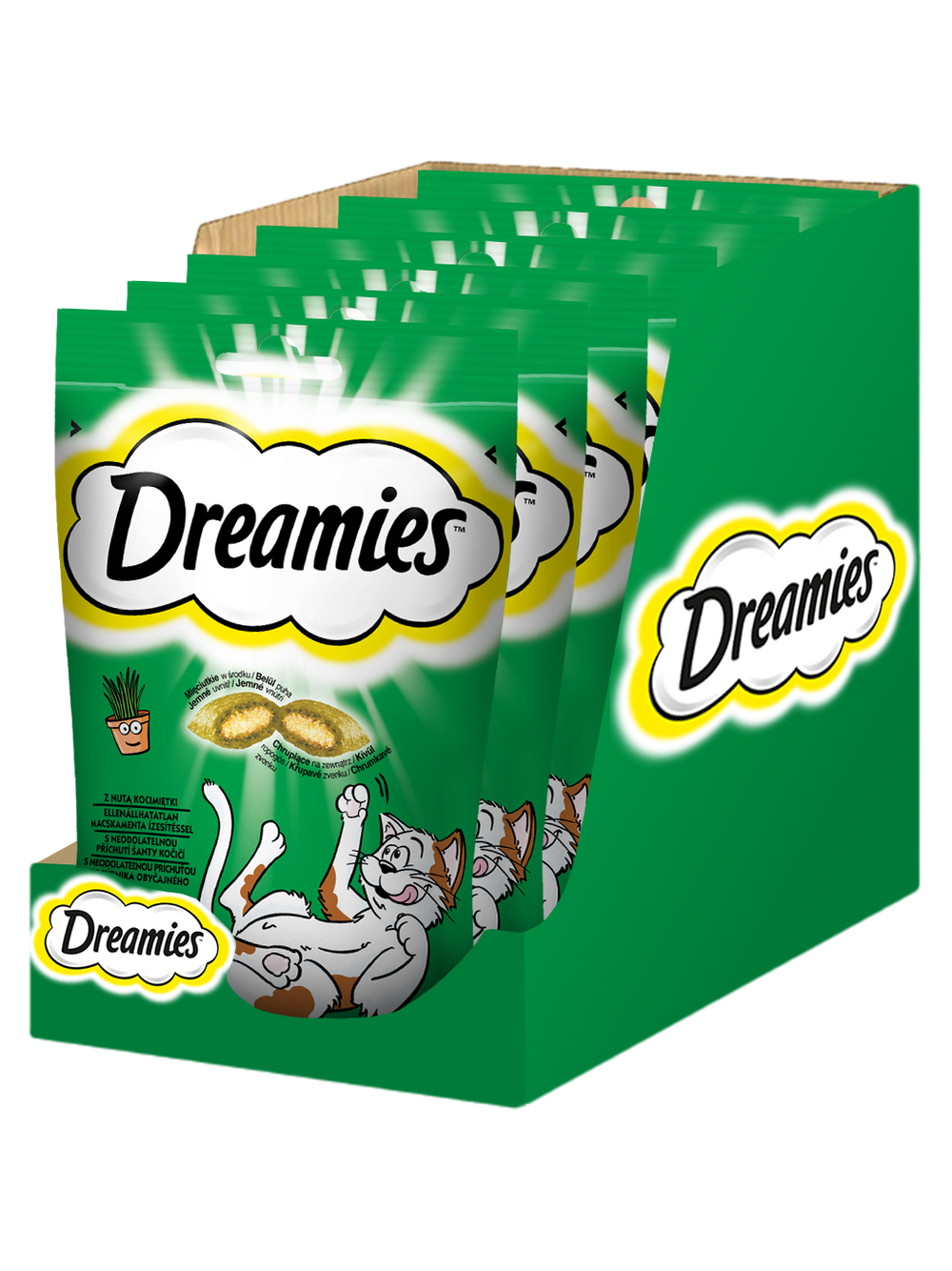 DREAMIES 6x60g - przysmak dla kota z kocimiętką