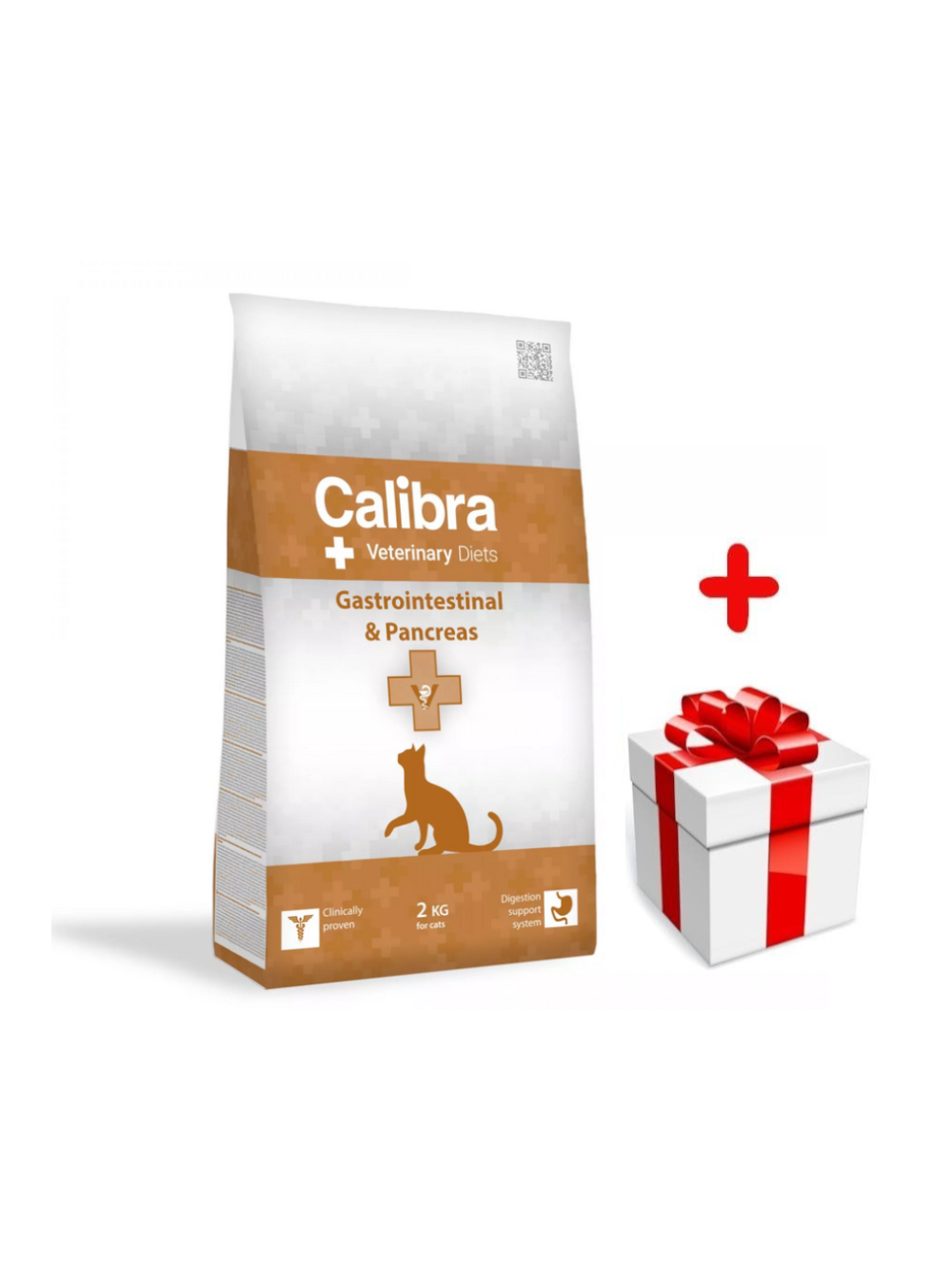 Calibra Veterinary Diets Cat Gastro/Panceras 2kg + niespodzianka dla kota GRATIS!