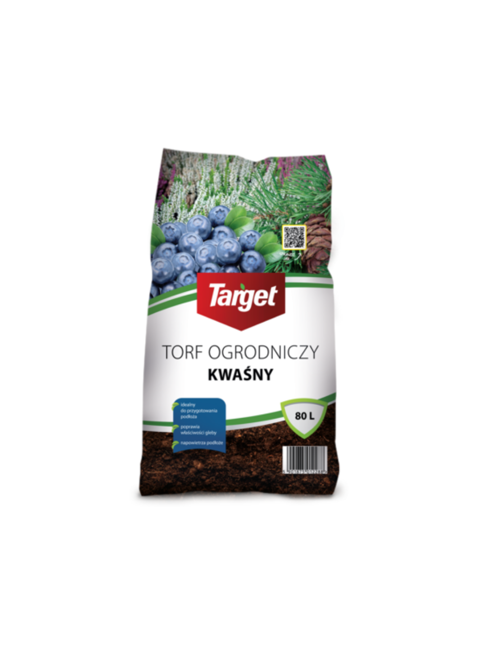 Torf ogrodniczy kwaśny 80l