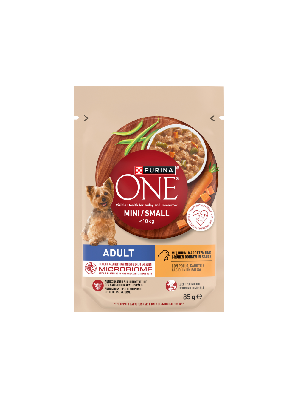 PURINA ONE Adult Mini/Small Karma dla dorosłych psów 26x85g