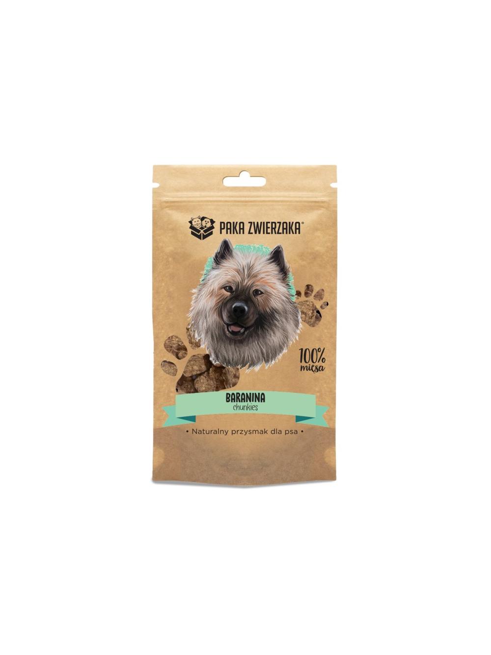 Paka Zwierzaka Chunkies 100% Baranina 80g