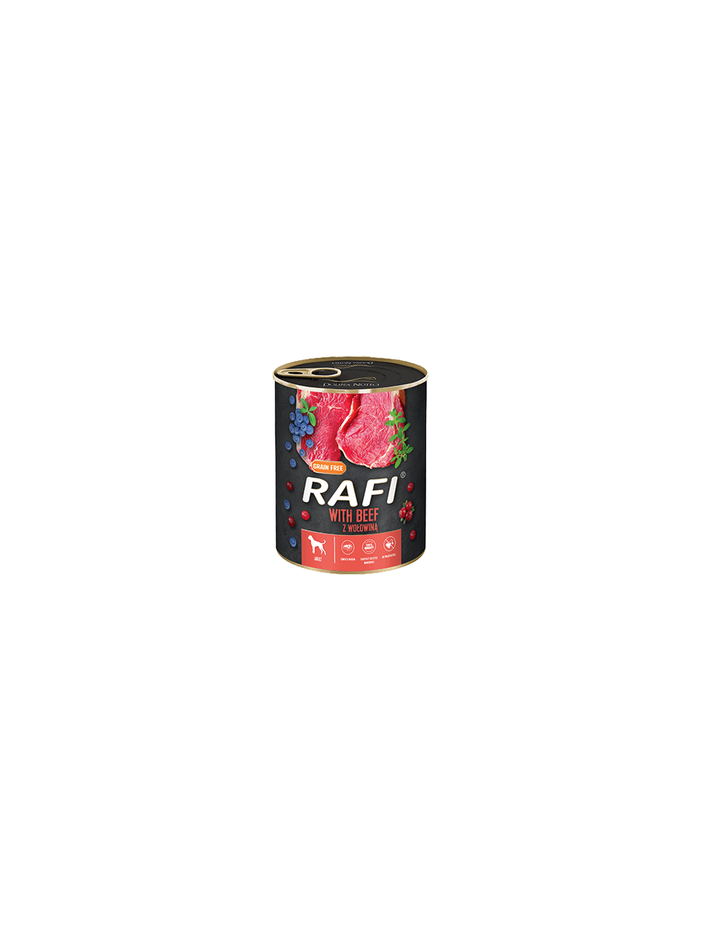 DOLINA NOTECI Rafi z wołowiną 800g