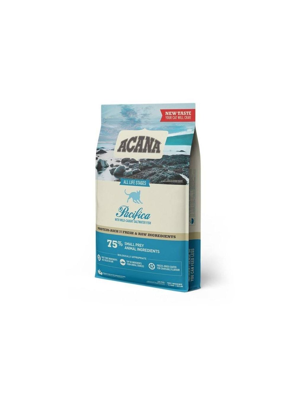 ACANA Pacifica Cat 4,5kg + niespodzianka dla kota GRATIS!