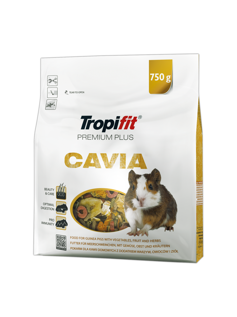 TROPIFIT Premium Plus CAVIA 750g - dla kawii domowych