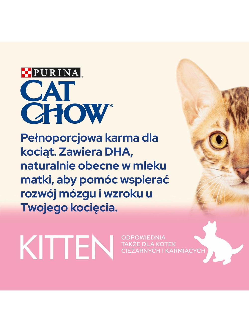 PURINA Cat Chow Kitten Karma bogata w kurczaka 15kg