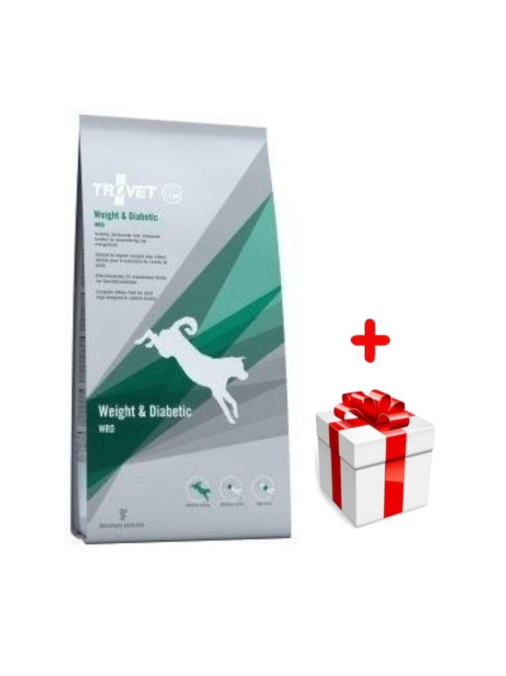 TROVET WRD Weight & Diabetic (dla psa) 3kg + niespodzianka dla psa GRATIS!