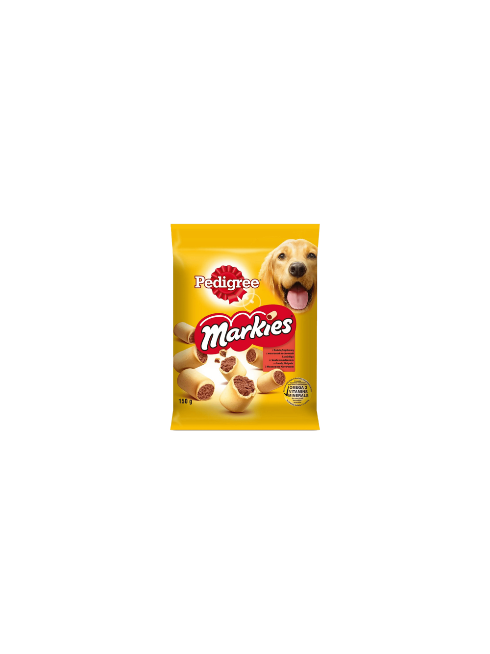 PEDIGREE Markies 6x150g - chrupiące ciasteczka dla psów