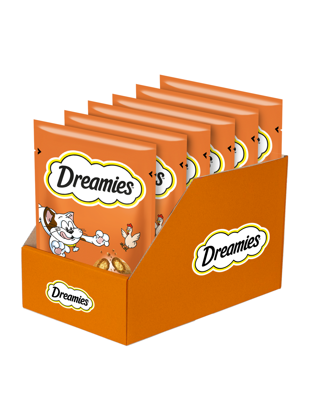DREAMIES 6x60g - przysmak dla kota z pysznym kurczakiem