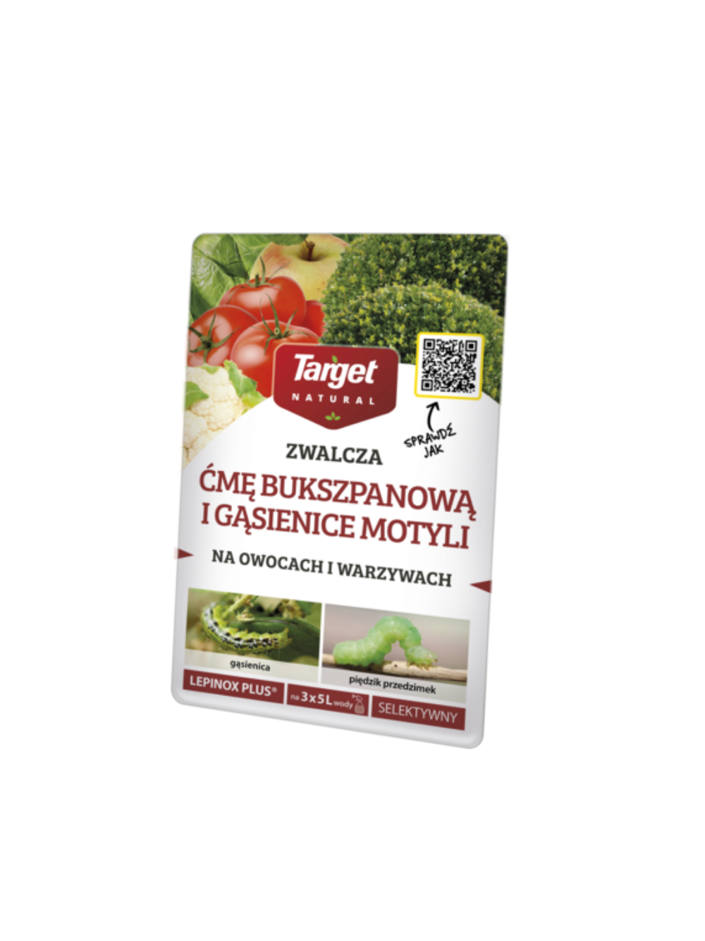 LEPINOX PLUS ZWALCZA ĆMĘ BUKSZPANOWĄ I GĄSIENICE MOTYLI 3X10 G