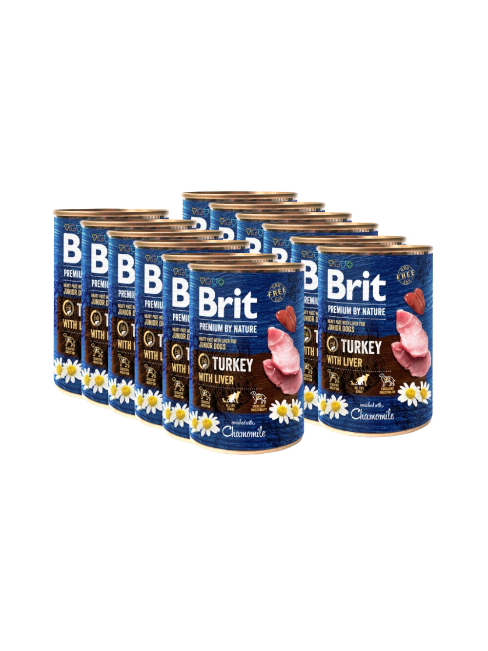 Brit Premium by Nature Turkey With Liver 12x400g