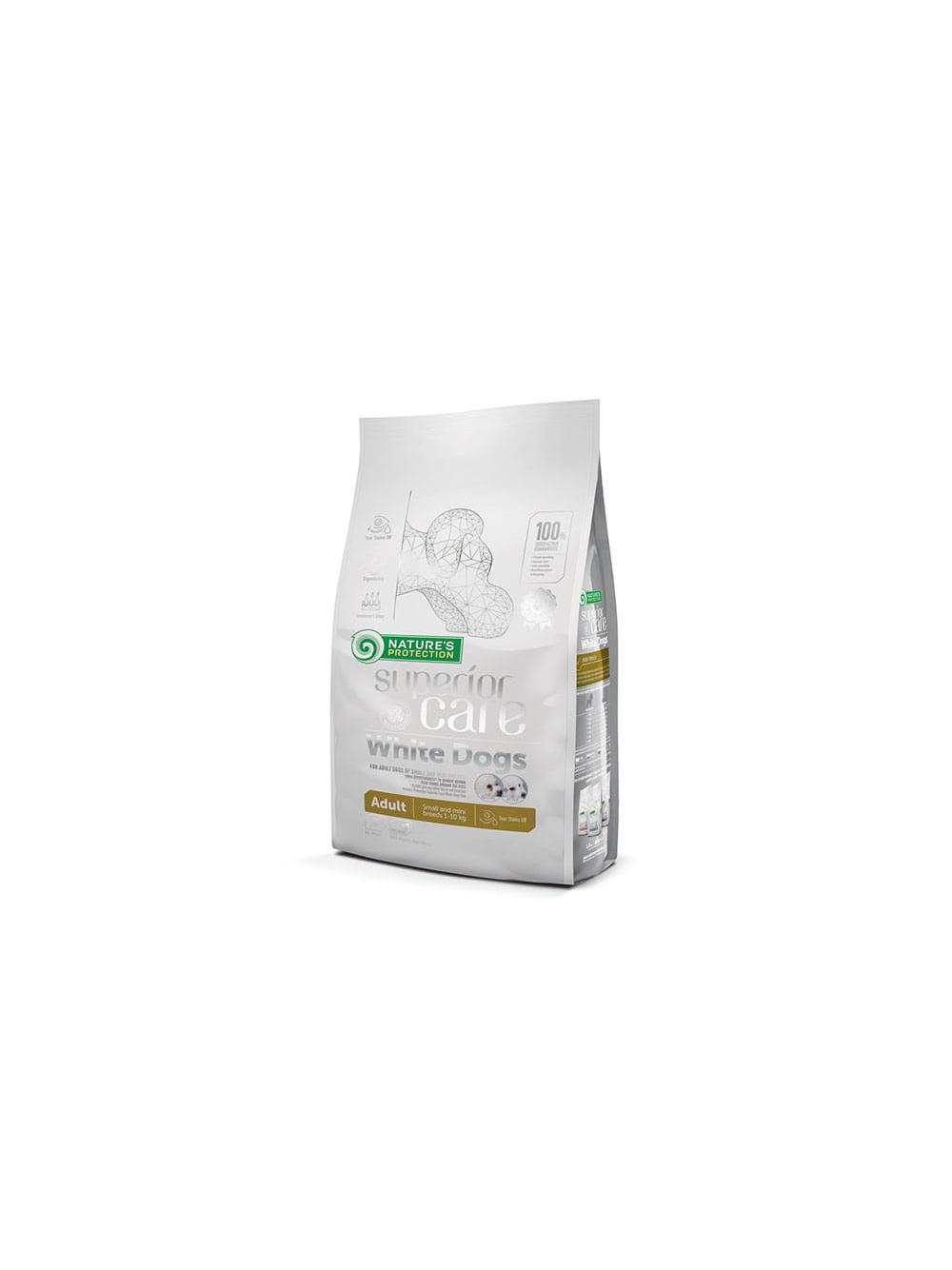 NATURES PROTECTION Superior Care White Dogs Adult 1,5kg