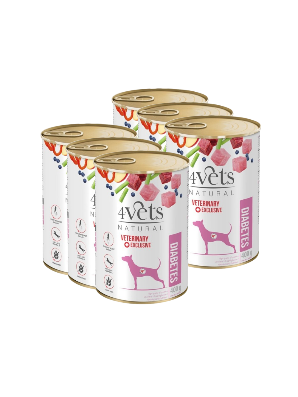 4Vets Dog Diabetes 6x400g