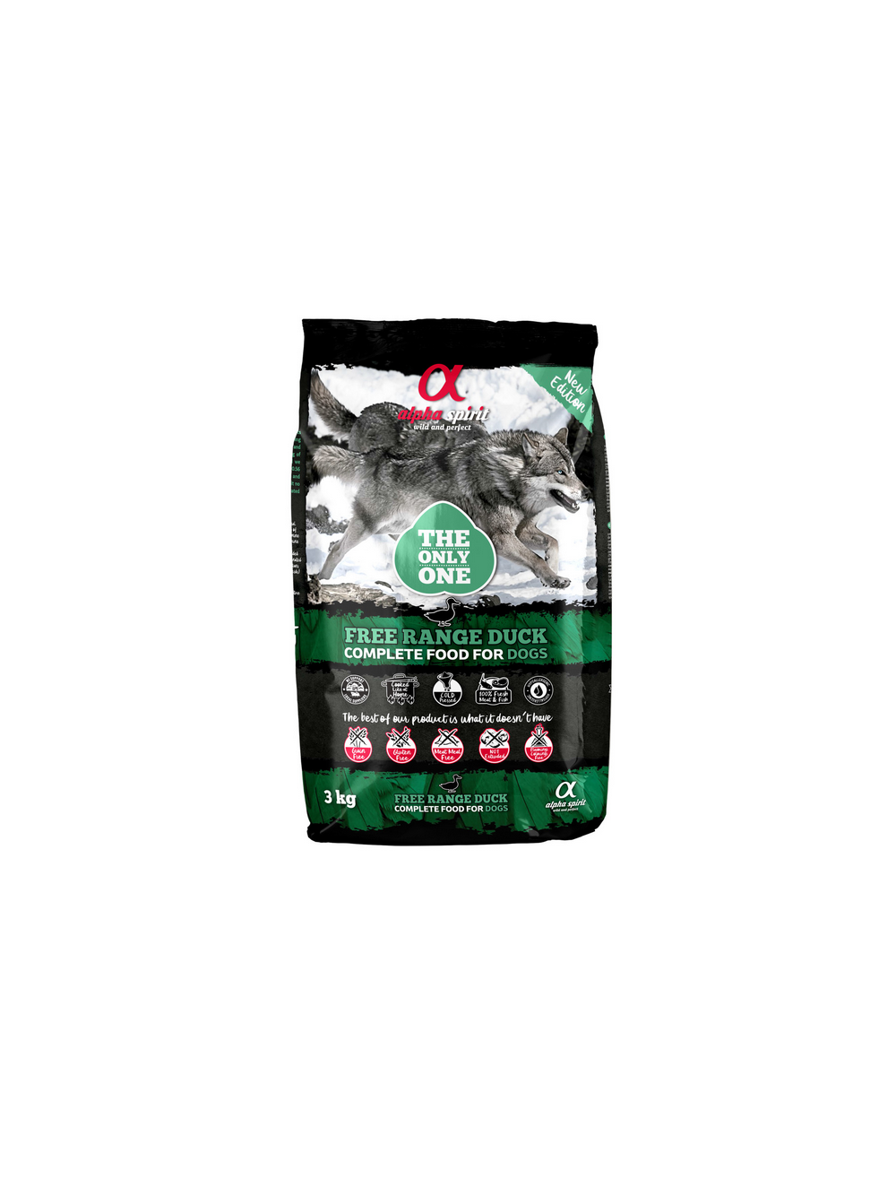 ALPHA SPIRIT Free range duck 3kg