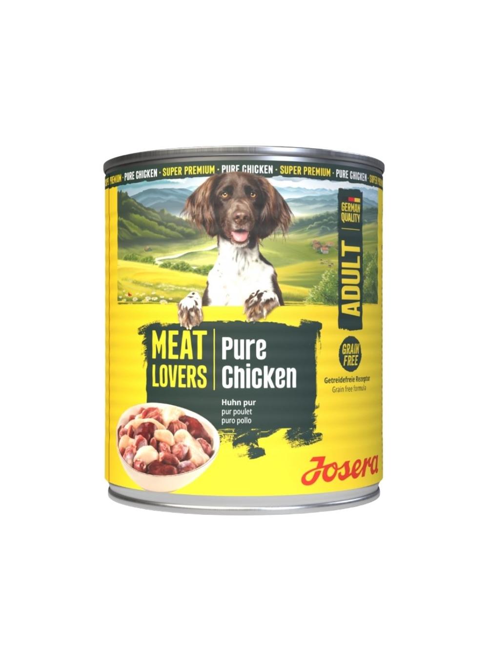 JOSERA Meatlovers Pure Kurczak 6x800g
