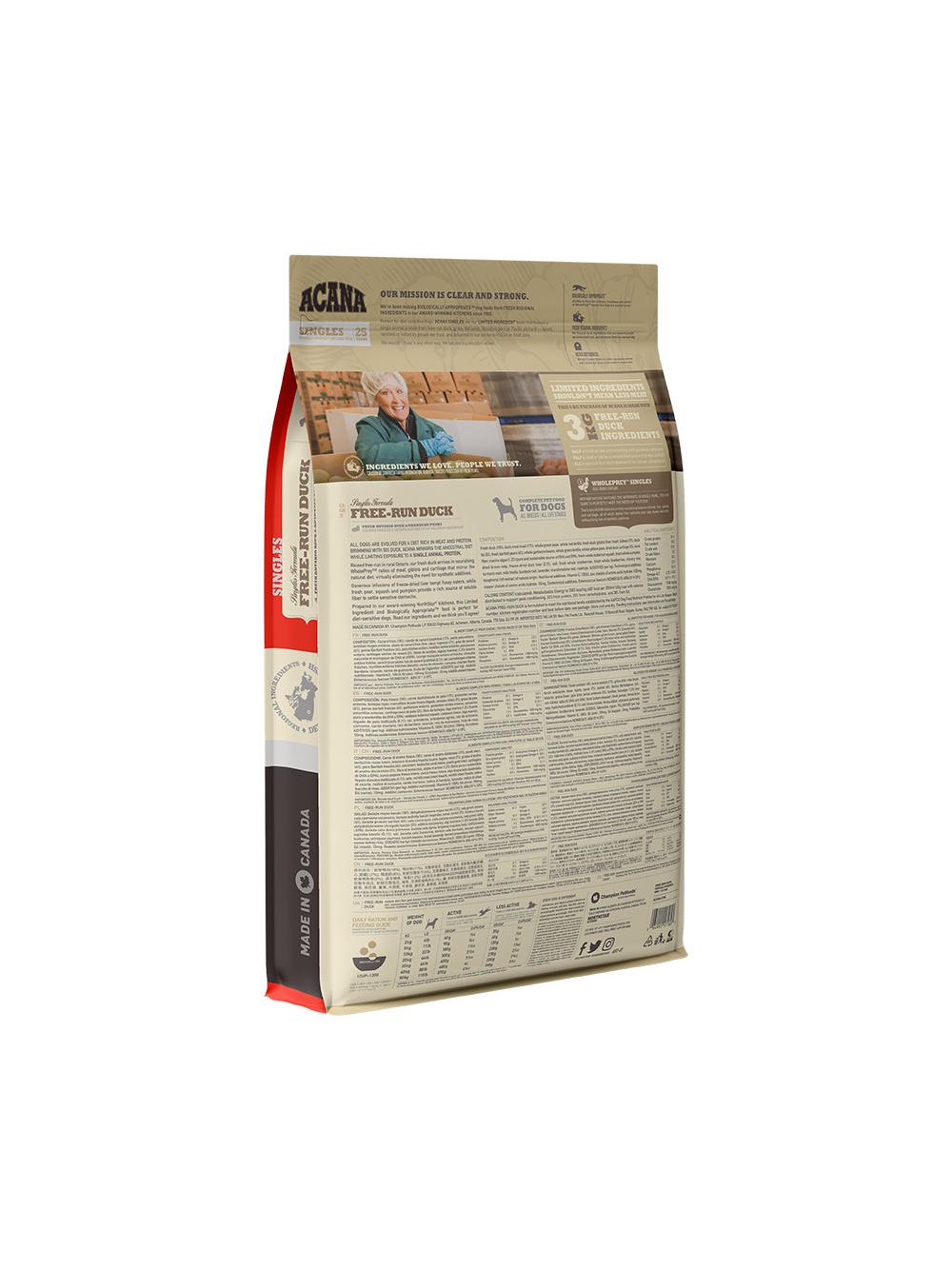 ACANA Free-Run Duck 6kg + niespodzianka dla psa GRATIS!