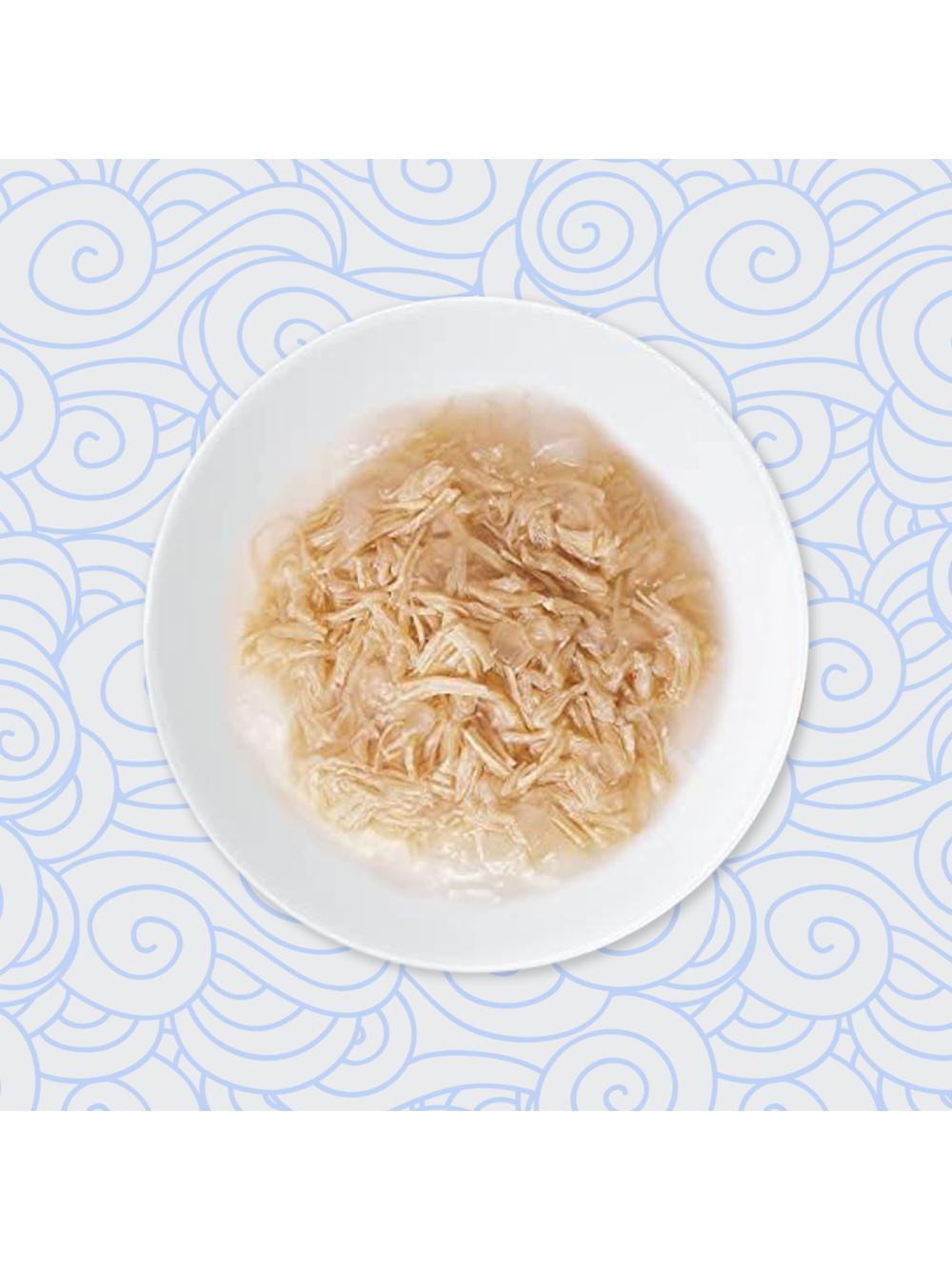 INABA Ciao Broth-karma uzupełniająca dla kota o smaku kurczaka i tuńczyka w rosole 40g