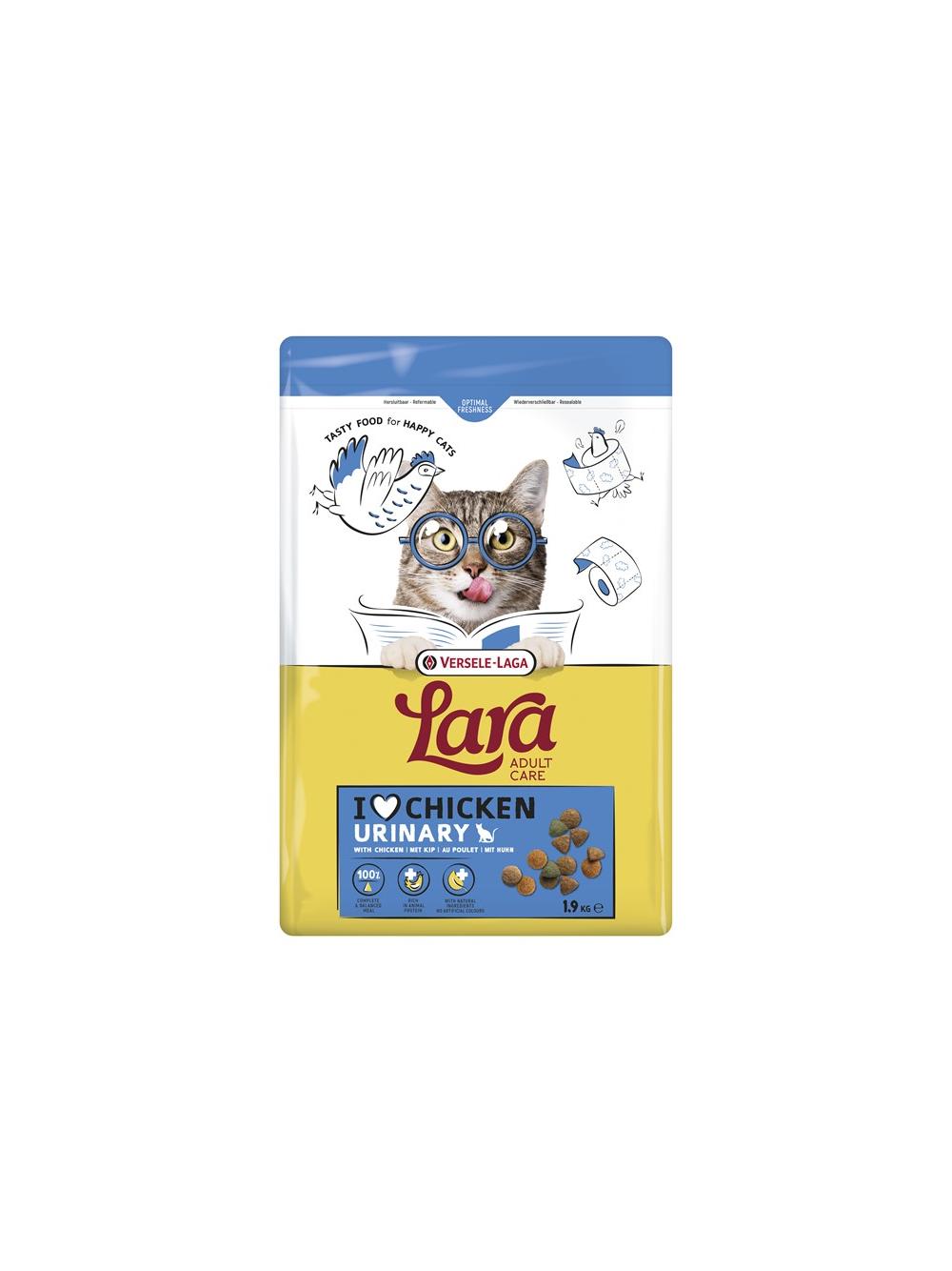 VERSELE-LAGA Lara  Adult Urinary Care 1,9kg - karma dla kotów dorosłych - ochrona dróg moczowych