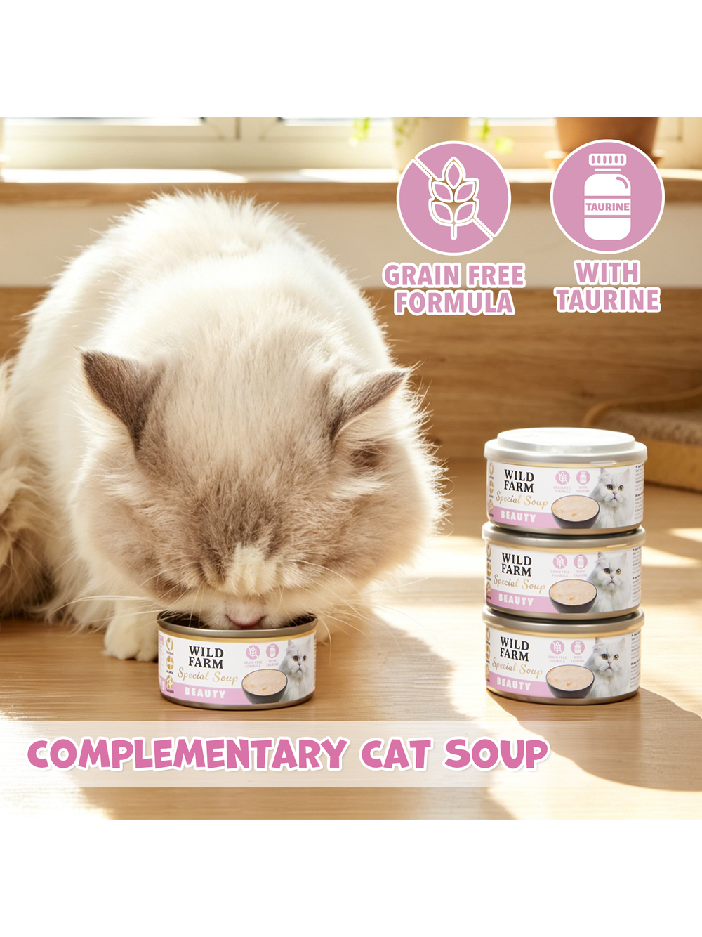 WILD FARM Special Soup 80g Beauty – aromatyczna zupka - wsparcie prawidłowego nawodnienia