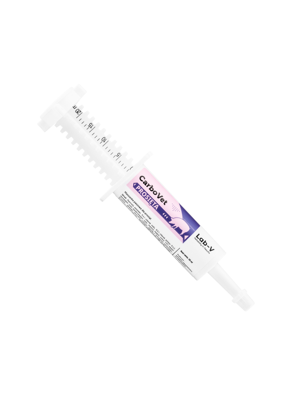 Lab-v CarboVet Prosięta - Preparat stosowany do eliminacji toksyn dla prosiąt 20 ml