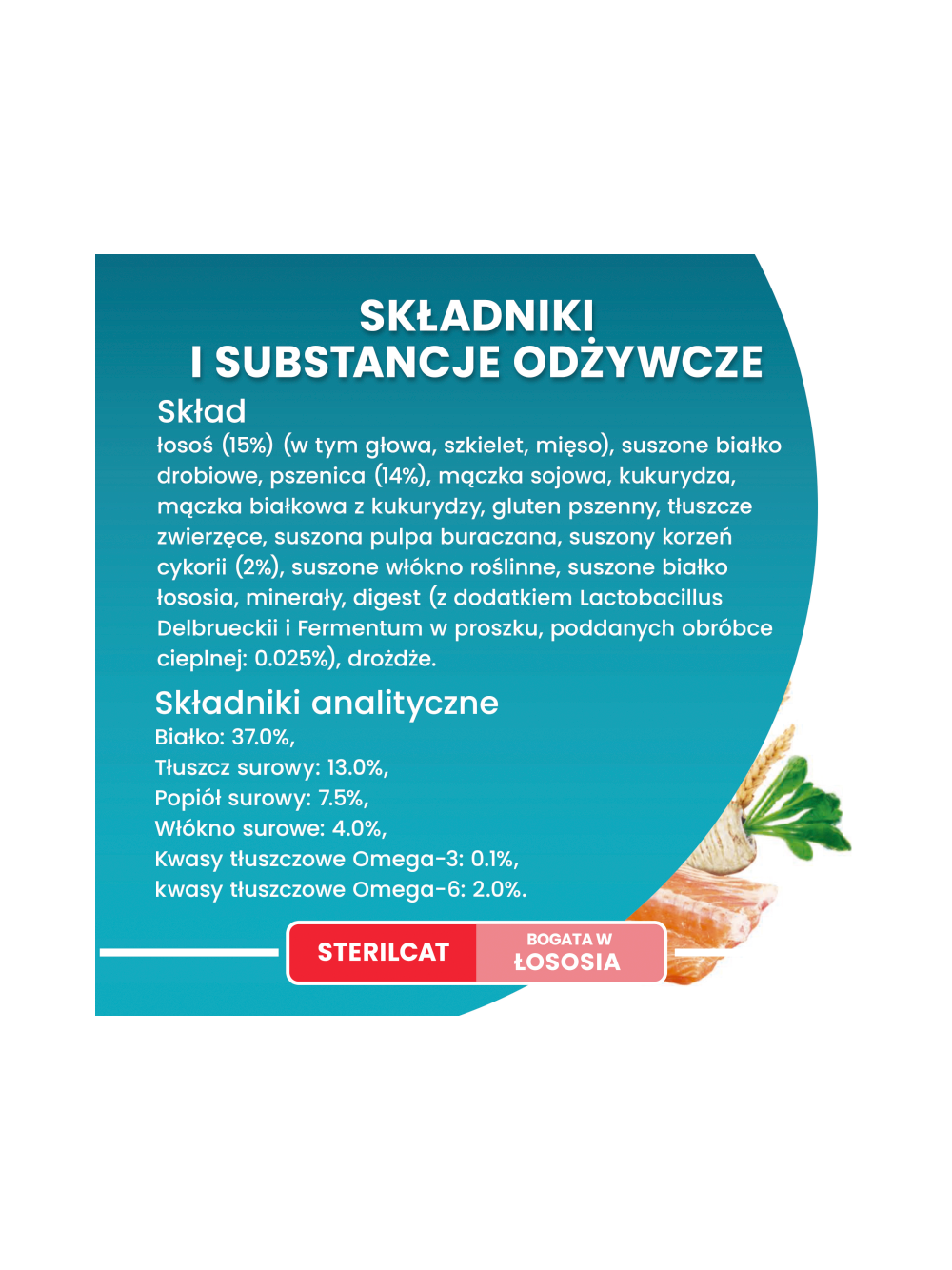 PURINA ONE Bifensis Sterilcat Karma dla kotów bogata w łososia 1,4 kg