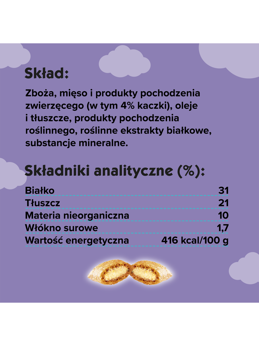 DREAMIES 6x60g - przysmak dla kota z wyśmienitą kaczką
