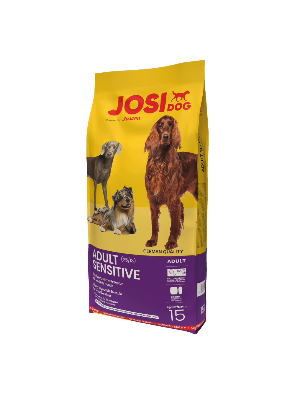 JOSERA JosiDog Adult Sensitive 13,9kg Opakowanie uszkodzone (6998) !!!!!!