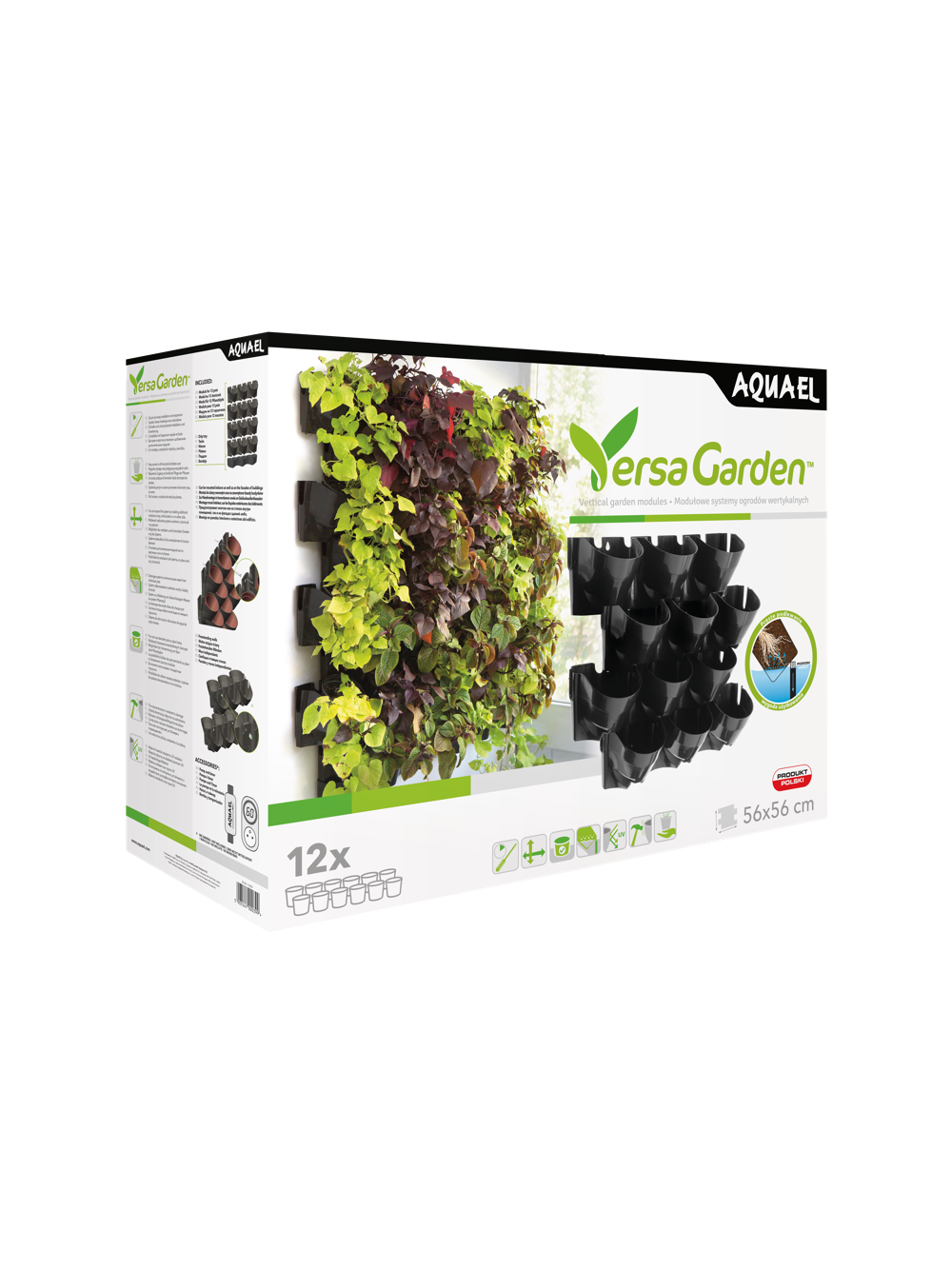 AQUAEL Ogród ścienny Versa Garden - zestaw startowy