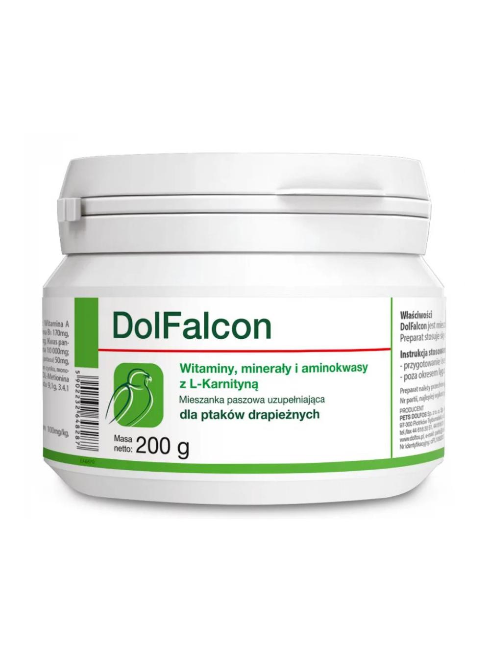 DOLFOS Dolfalcon dla ptaków drapieżnych 200g