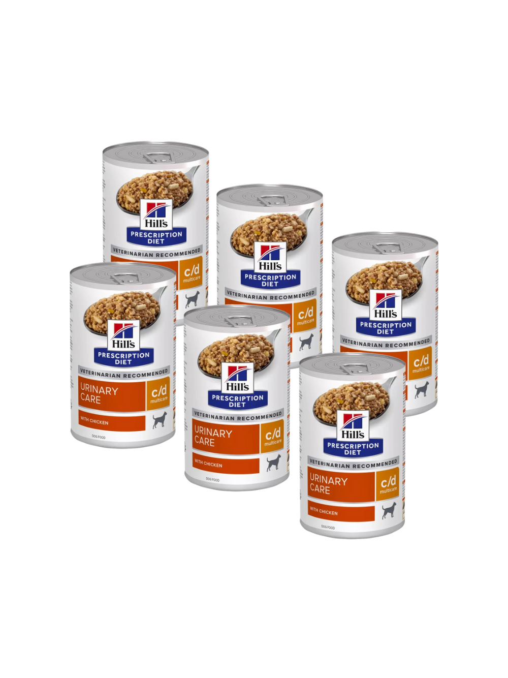 HILL'S PD Prescription Diet Canine c/d 6x370g - puszka