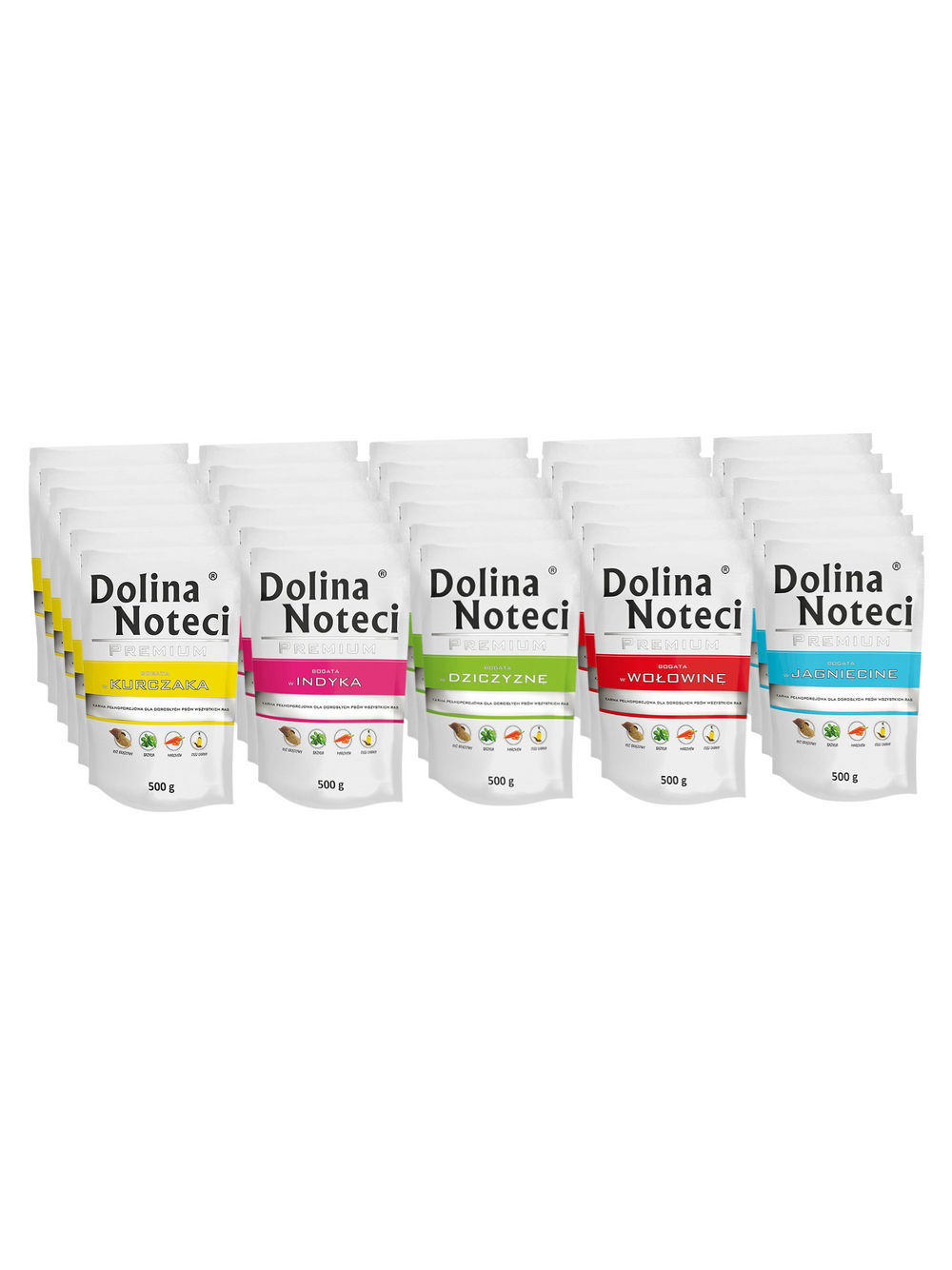 Dolina Noteci PREMIUM MIX Smaków 30x500g