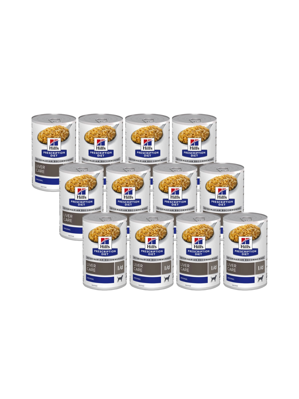HILL'S PD Prescription Diet Canine L/d 12x370g - puszka
