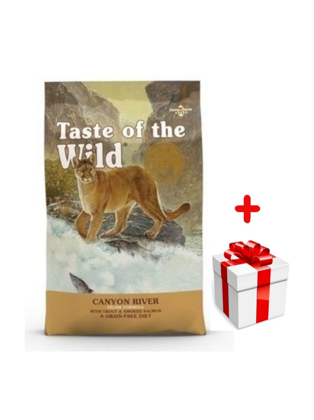 TASTE OF THE WILD Canyon River Cat 6,6kg + niespodzianka dla kota GRATIS!