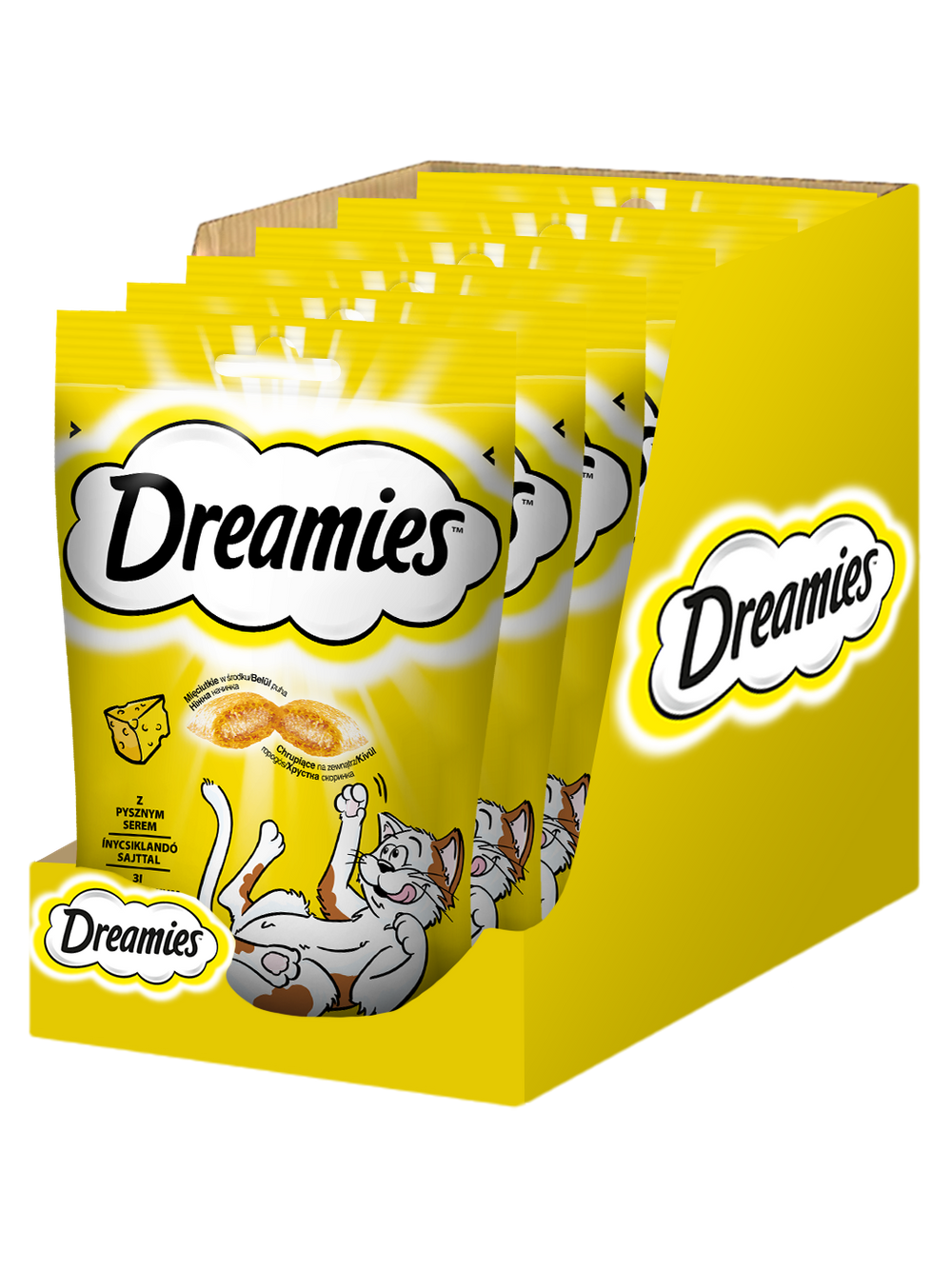 DREAMIES 60g - przysmak dla kota z pysznym serem