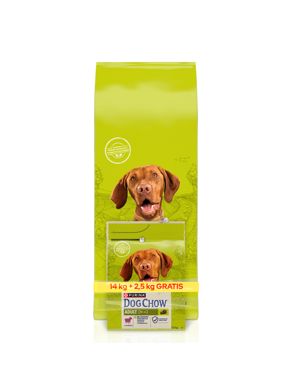 PURINA Dog Chow Adult  Lamb 16,5kg (14kg+ 2,5kg GRATIS!!)