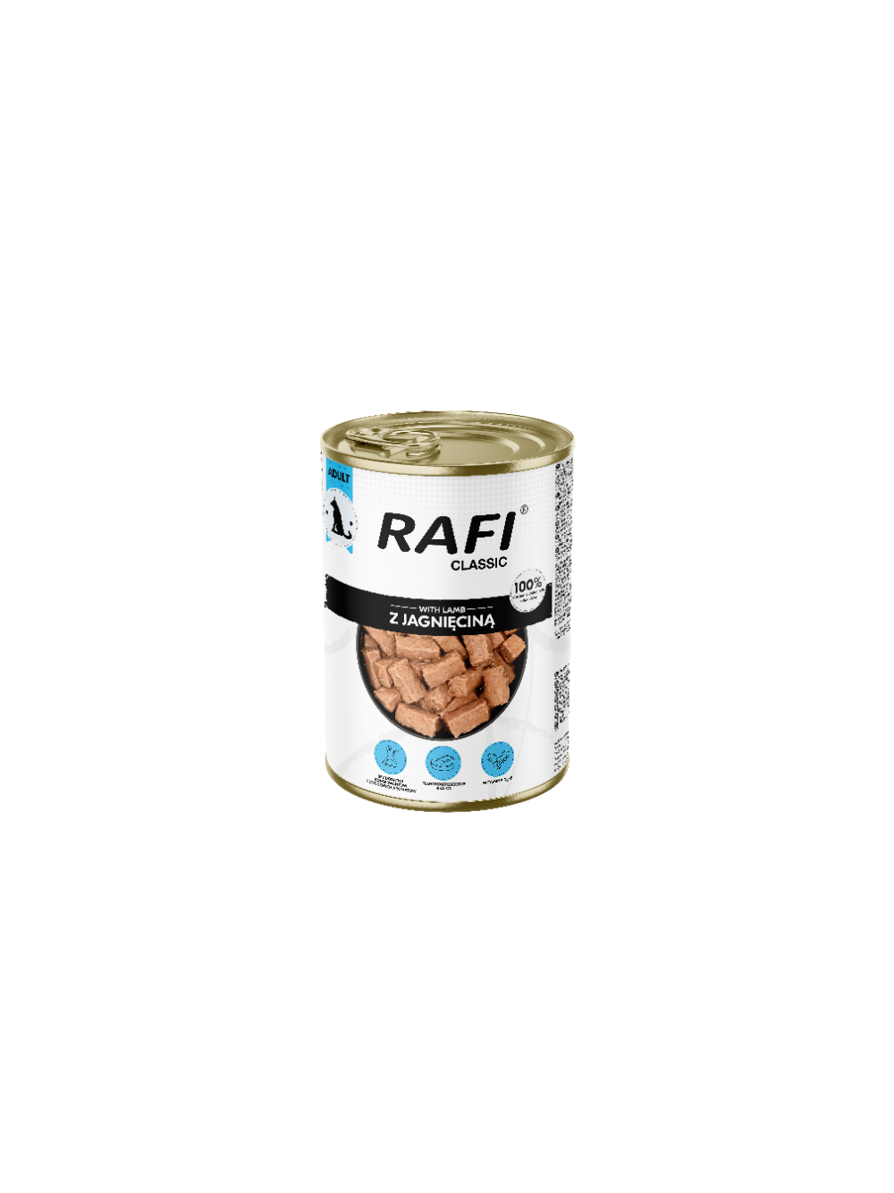 Rafi Classic z jagnięciną 1240g