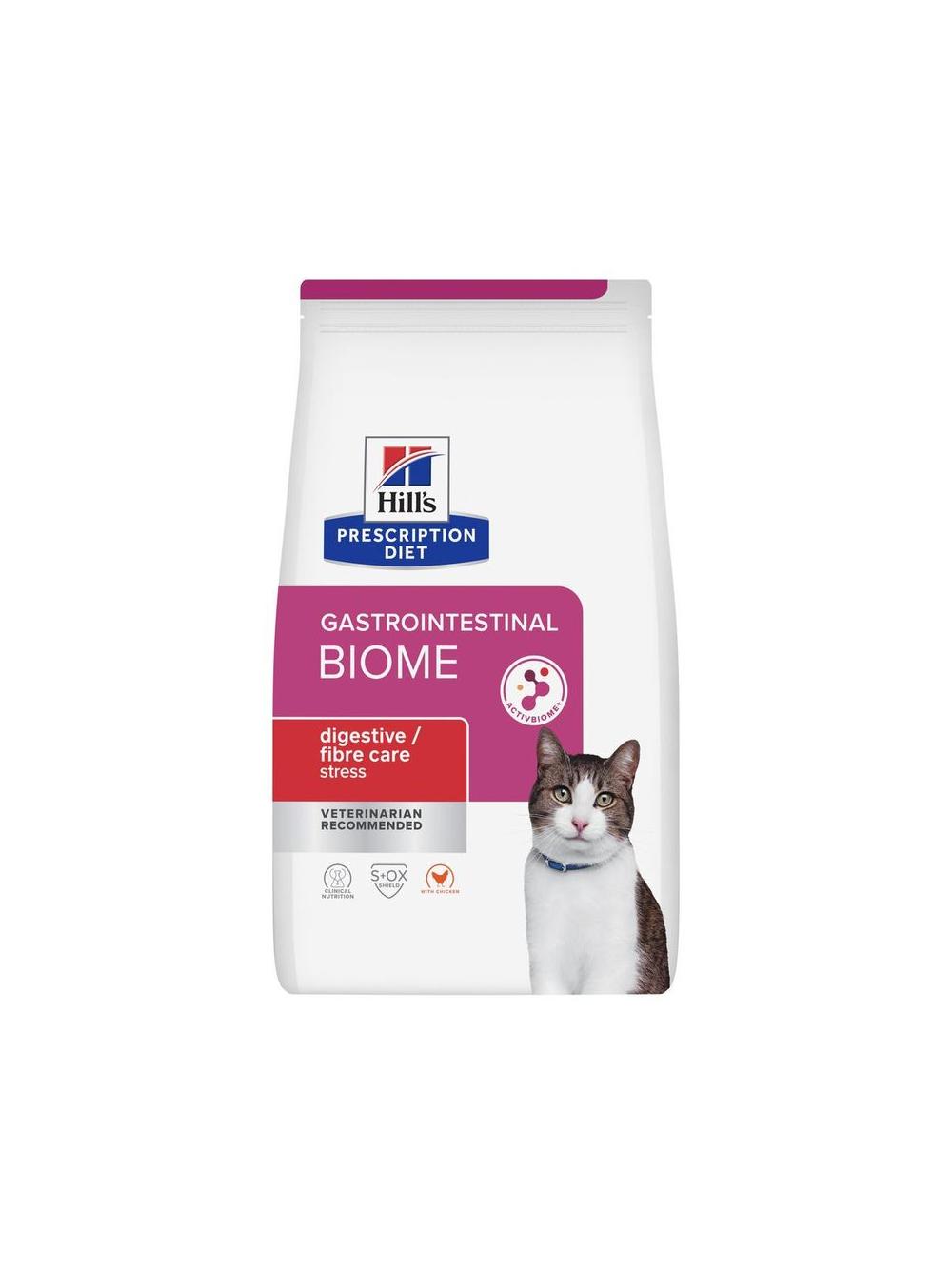 HILL'S PD Prescription Diet Feline Gastrointestinal Biome Stress z kurczakiem 1,5kg
