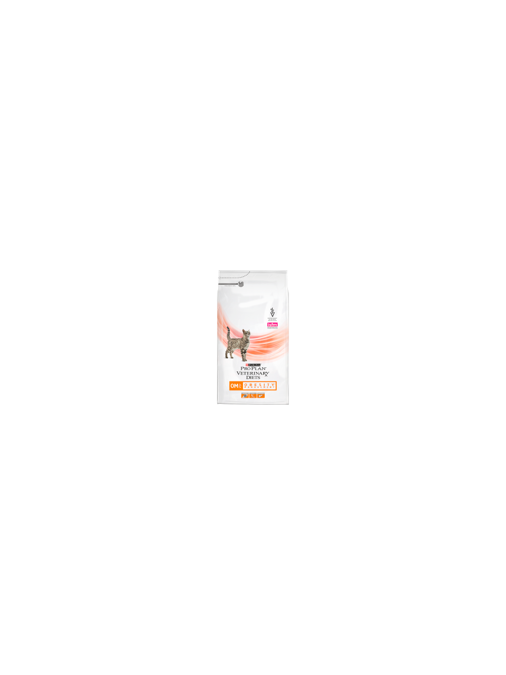 PRO PLAN Veterinary Diets OM St/Ox Obesity Management Karma sucha dla kota 5kg//Opakowanie uszkodzone (6611,8862) !!!